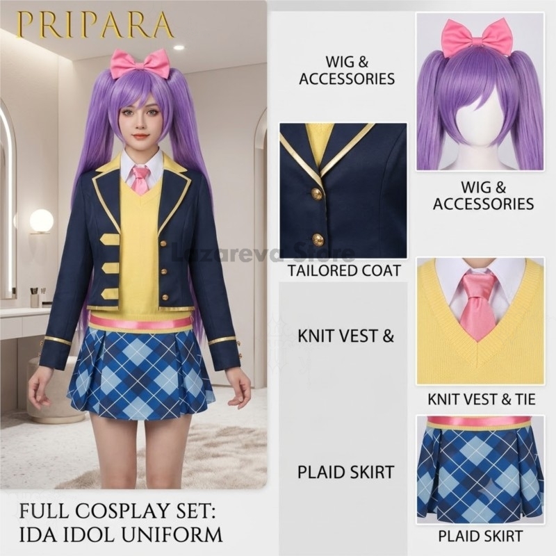 Party Games School - Costume Cosplay Pripara Manaka Laala, Adorabile