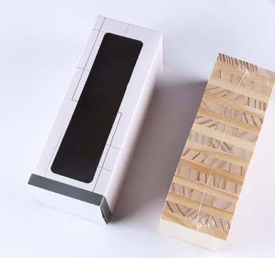Party Games Indoor - ElegantMahj Timber Tower Gioco di Impilamento