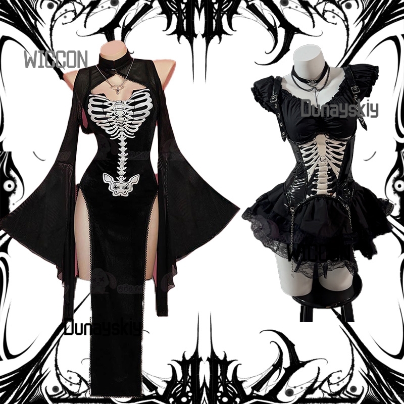 Party Games Steam Free - Costume cosplay con teschio gotico di