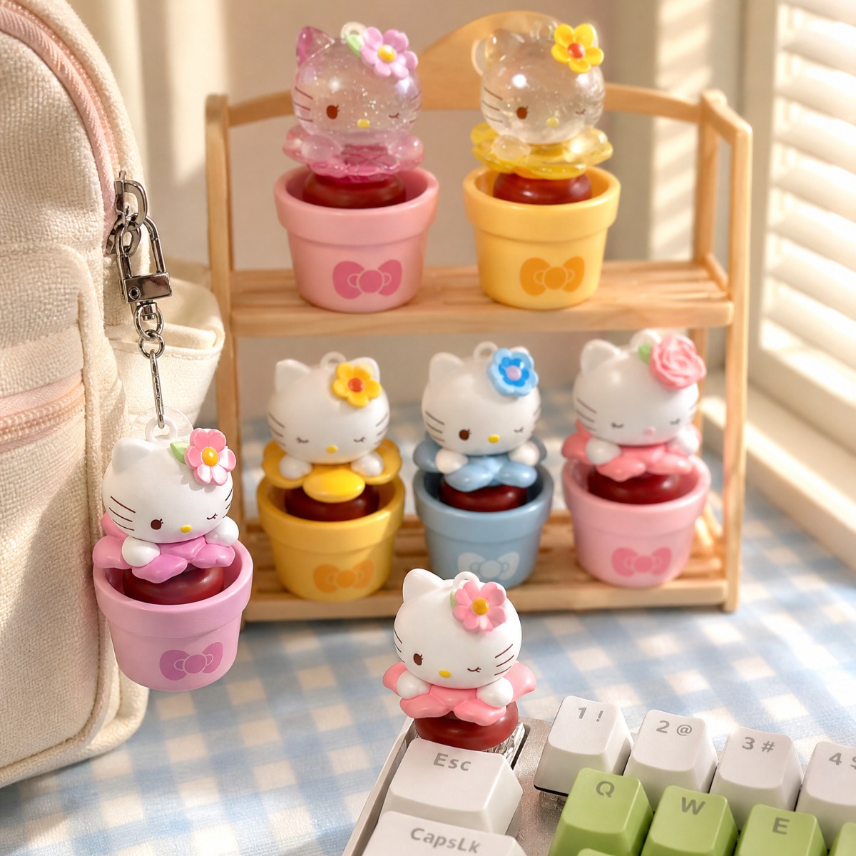 Party Games Jenga - MOETCH Sanrio Hello Kitty Ufficiale, Set