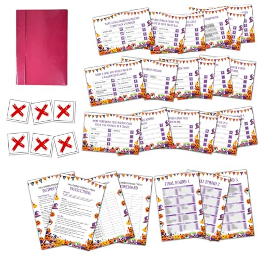 Party Games For Adults Large Group - Gioco di quiz di Halloween per