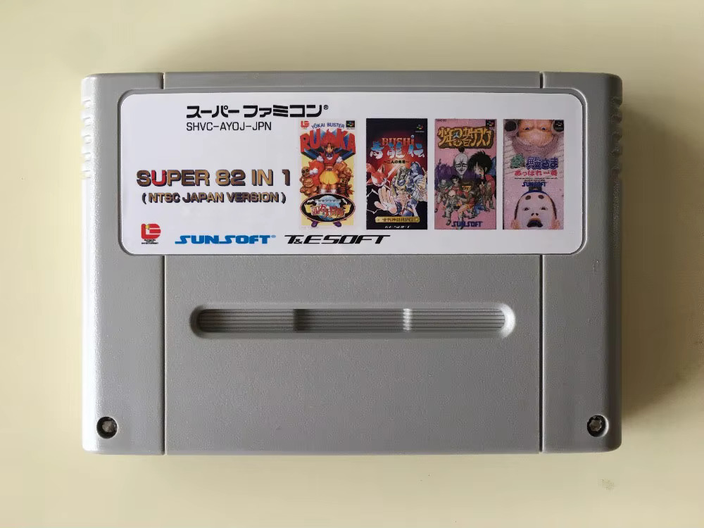 Party Games Nintendo - Carte da gioco da 16 bit: