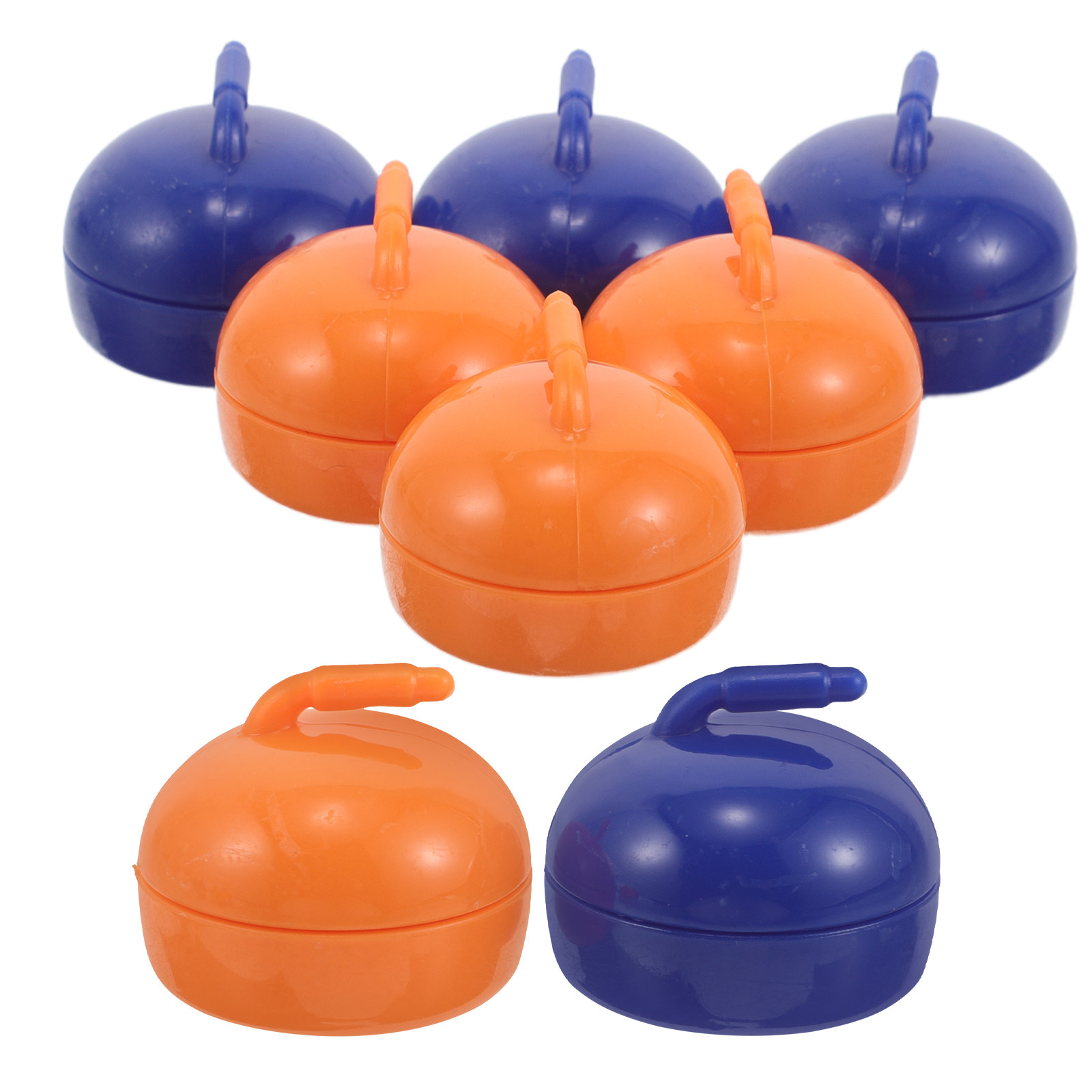Party Games Indoor - 8 pezzi di dischi per curling