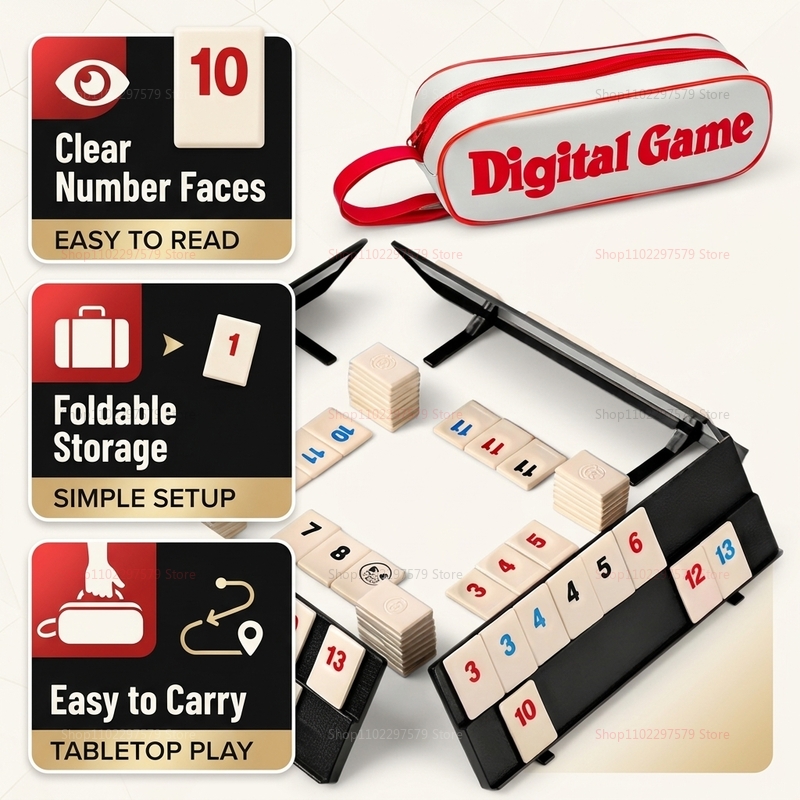 Nuovo Set da Viaggio Rummy 202 - Party Games Steam Free recensione e prezzo