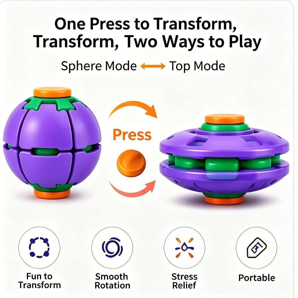Spinner Antistress Trasformabi - Party Games Crazy recensione e prezzo