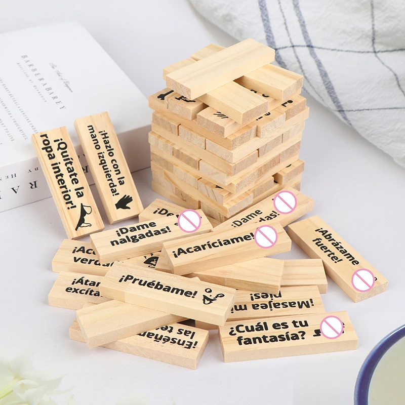 Nuovi 48 pezzi di mattoncini d - Party Games Jenga recensione e prezzo