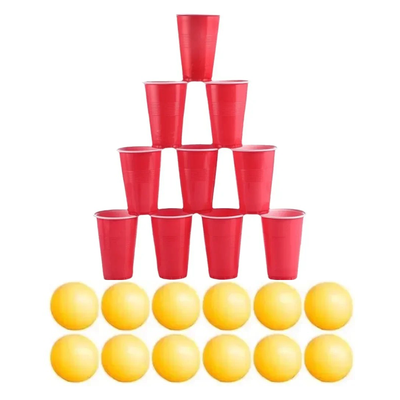 Set da 12 bicchieri di plastic - Party Games Jenga recensione e prezzo