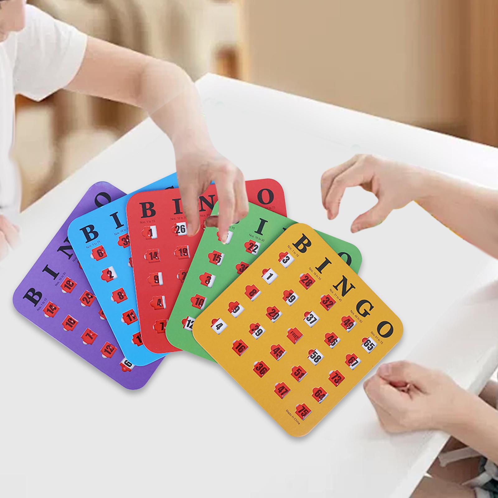 5 Pezzi Grande Stampa Bingo Ca - Party Games For Adults Large Group recensione e prezzo